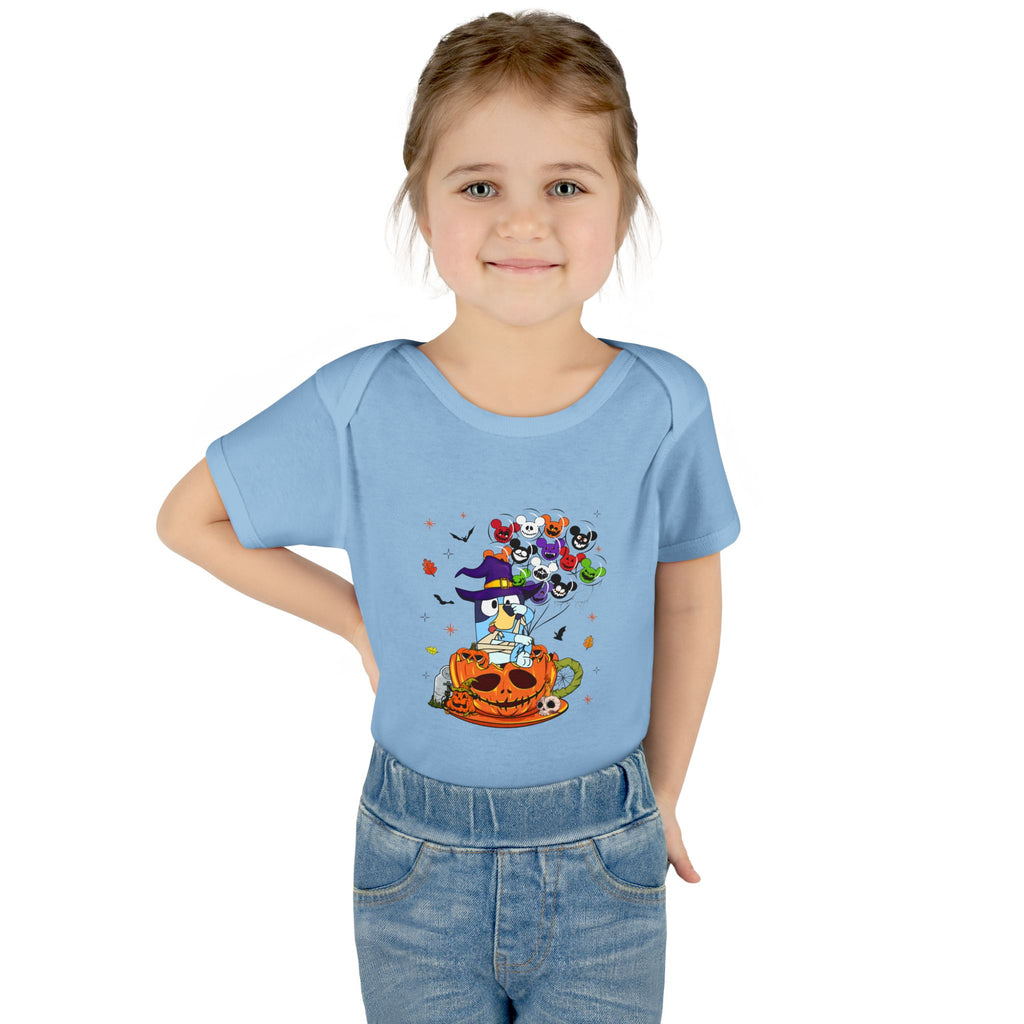 Infant Halloween Witch Pumpkin Bodysuit – Cute Baby Trick-or-Treat Costume