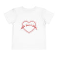 Little Sweet Heart heart design Toddler Tee | Valentine's kids shirt