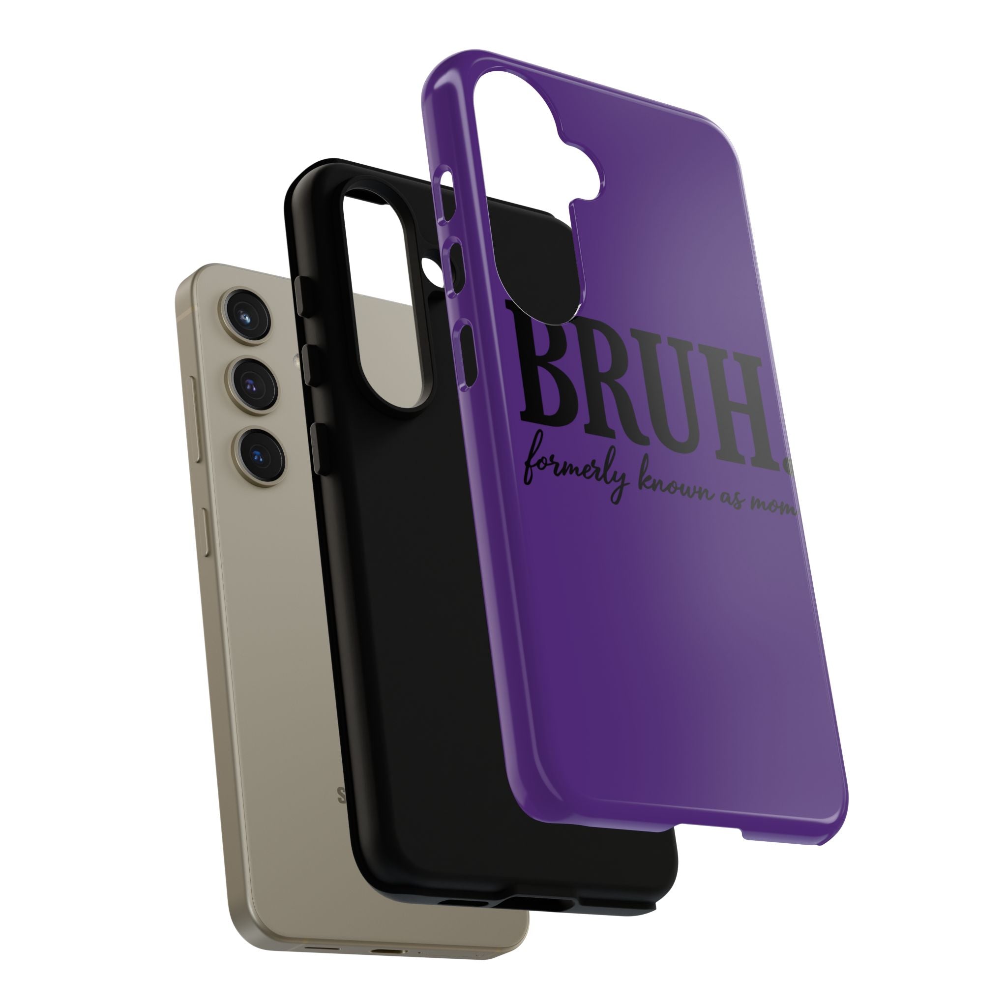 Bruh. (formerly known as Mom) Phone Case — Tough Protective Phone Cover