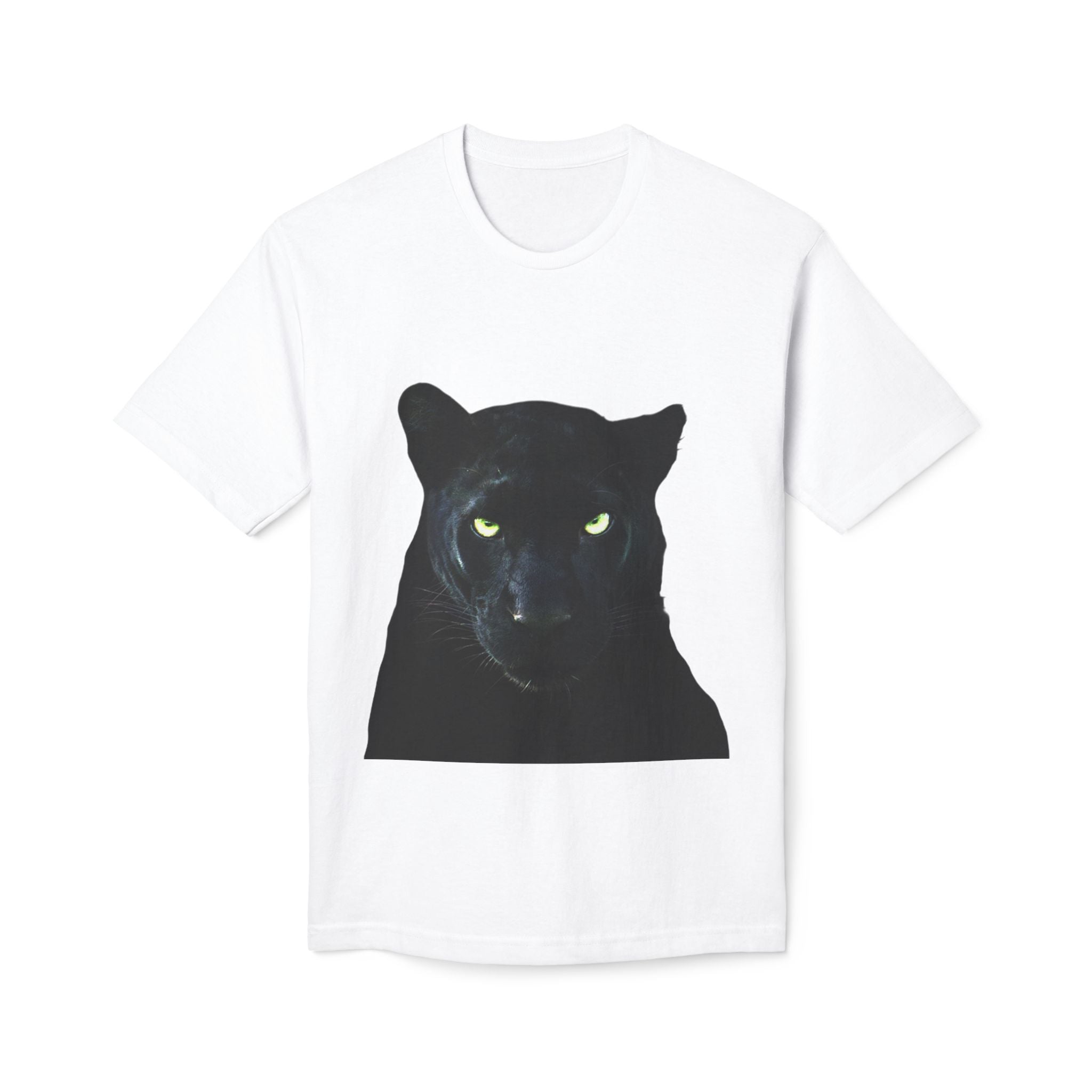 Black Panther Portrait T-Shirt — Bold Cat Graphic Tee