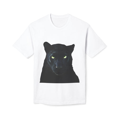 Black Panther Portrait T-Shirt — Bold Cat Graphic Tee
