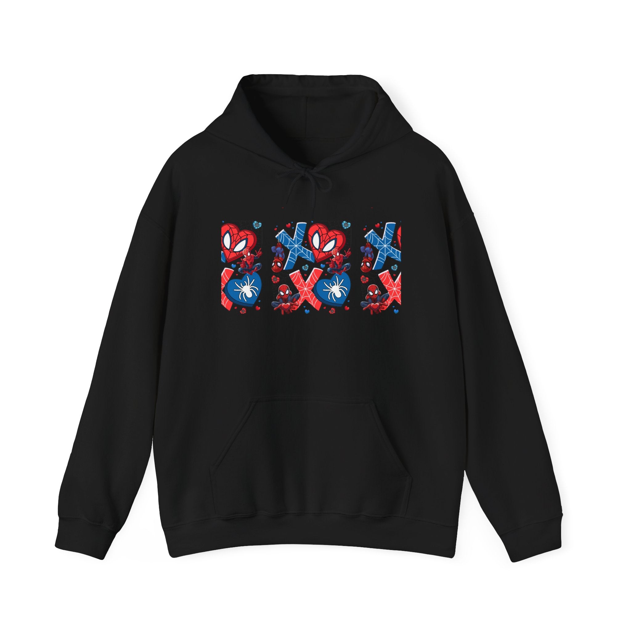 Spider-Man Hearts and Stars Hoodie | Love Design