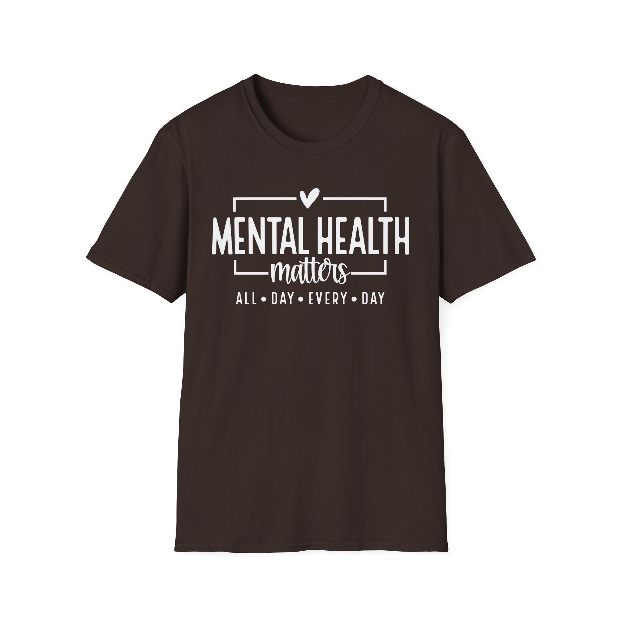 Mental Health Matters T-Shirt — "All Day • Every Day" Awareness Tee