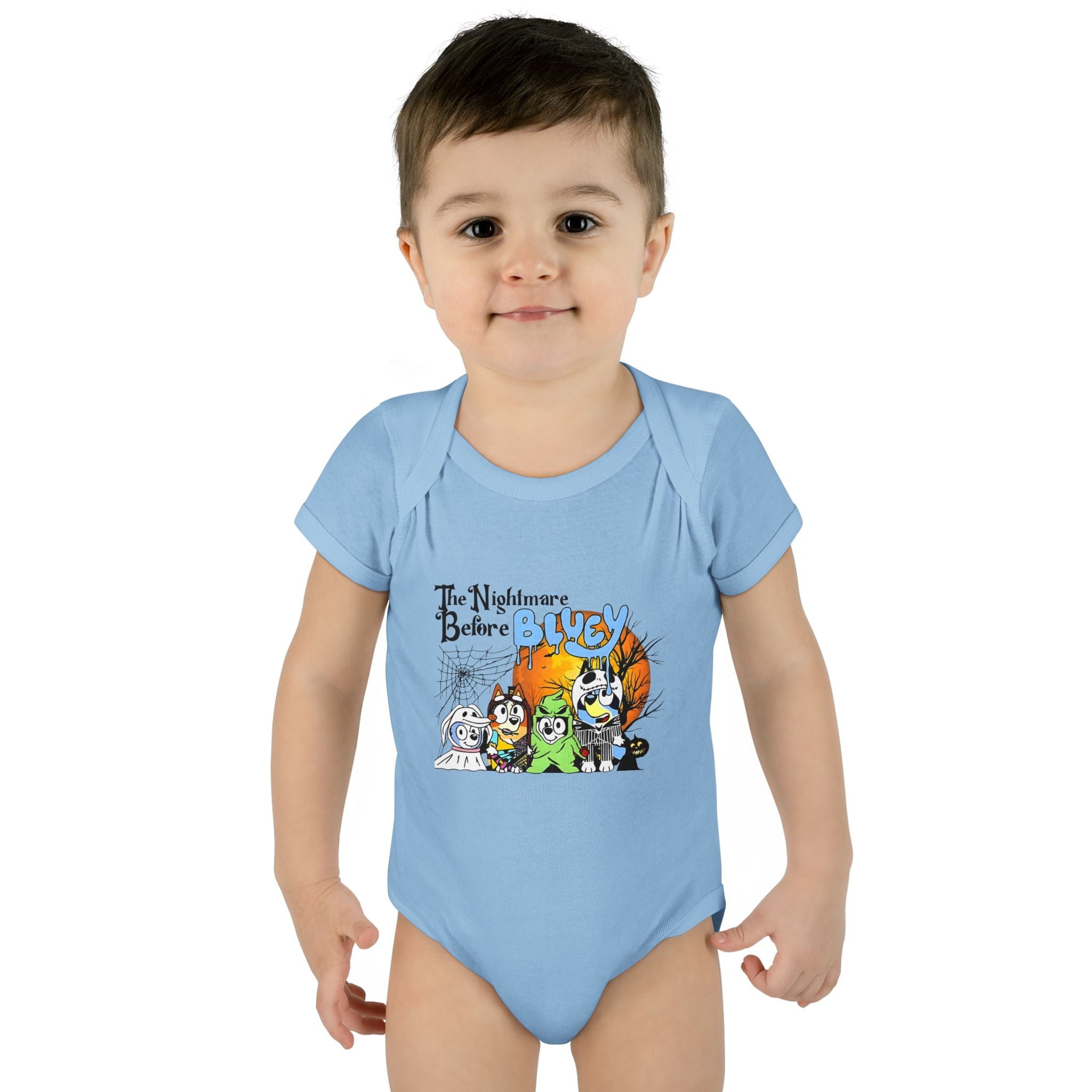 Baby Bodysuit - Cute Cartoon Halloween Infant Onesie