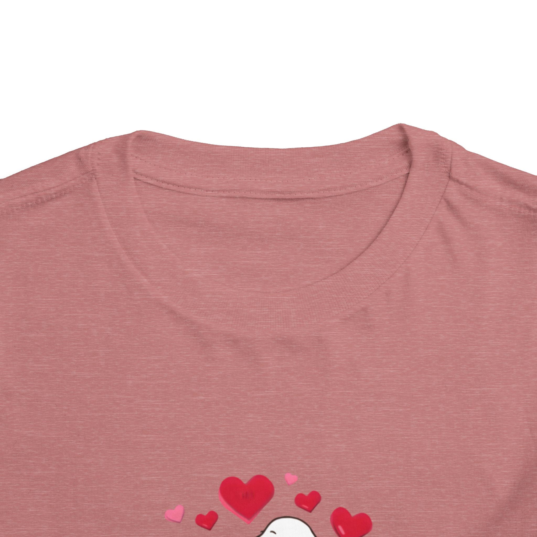 Toddler Tee — Cute Puppy “Love Is in the Air” Valentine Shirt