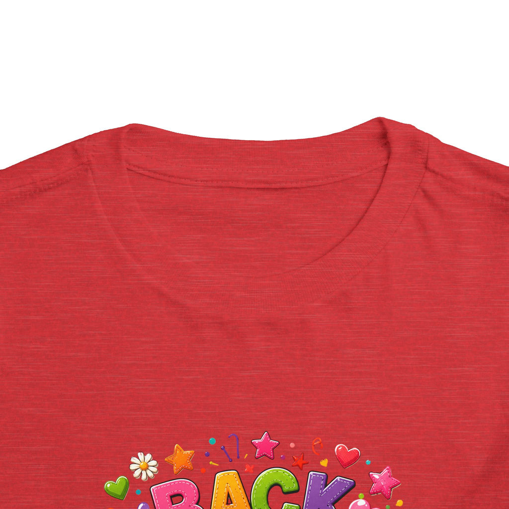 Back to School Toddler Tee – Cute Kawaii School Supplies Graphic