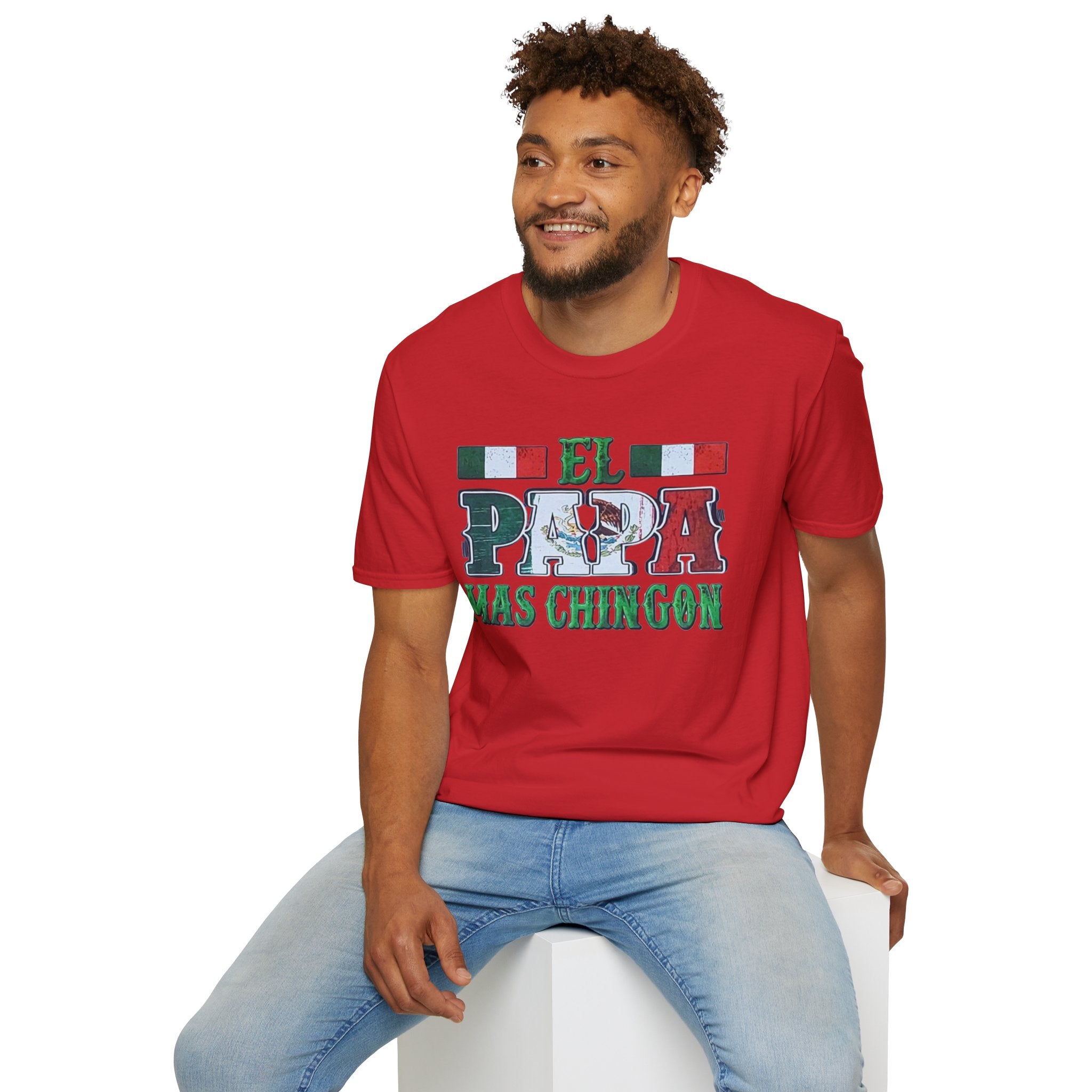 El Papá Más Chingón T-Shirt – Mexican Flag Father's Day Tee