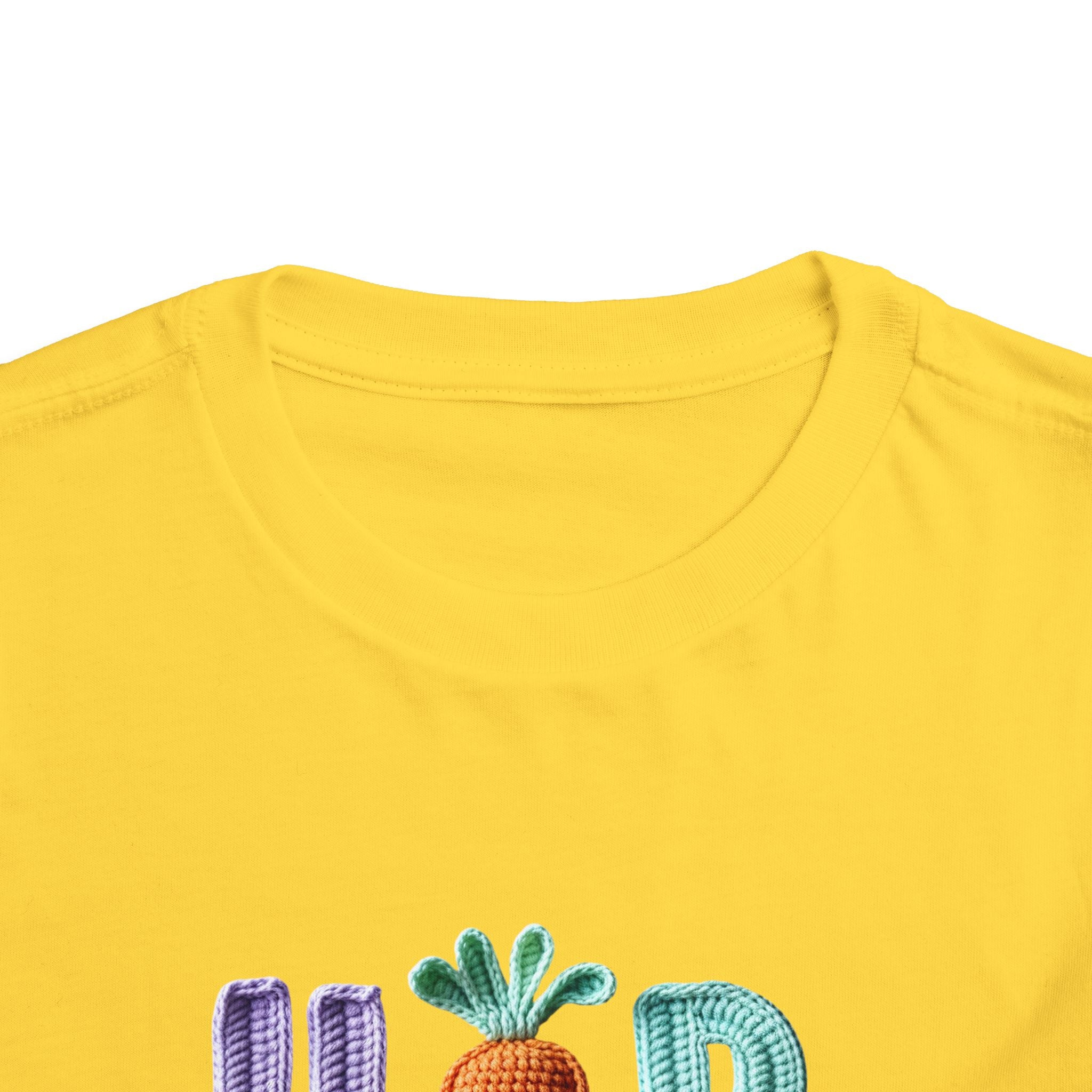 Hip Hop Easter Toddler Tee — Cute Bunny & Carrot Kids Shirt