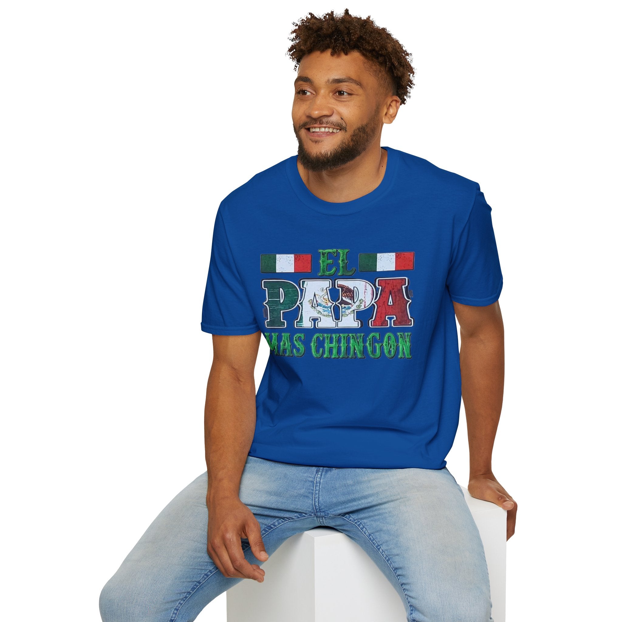 El Papá Más Chingón T-Shirt – Mexican Flag Father's Day Tee