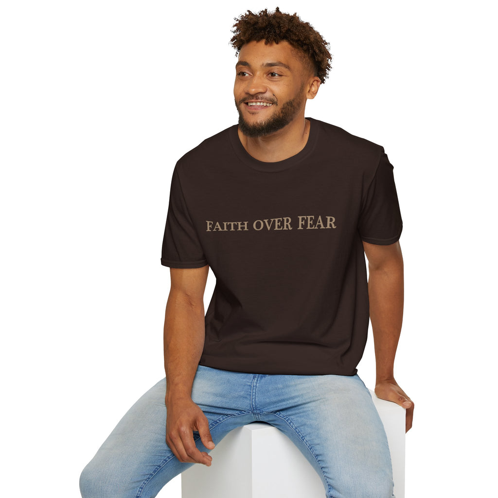 Faith Over Fear T-Shirt — Inspirational Christian Tee