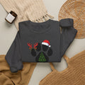 Christmas Paw Print Sweatshirt - Merry Christmas Pet Lover Crewneck