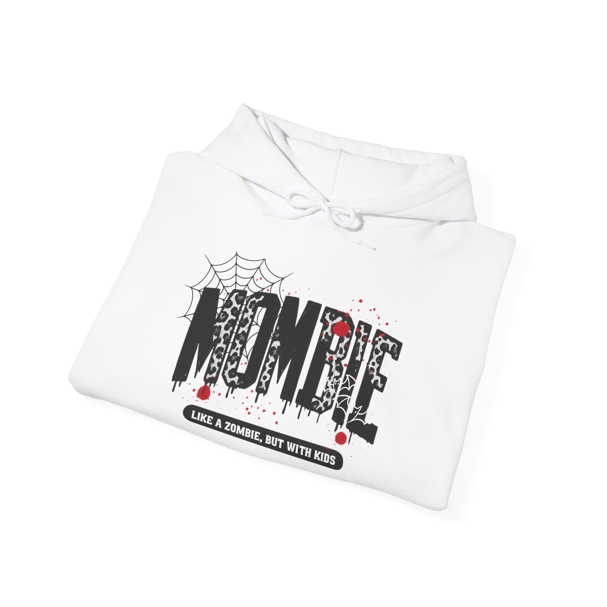 Hoodie - "Nombie" Funny Zombie Dad Hoodie (Like a Zombie, But With Kids)