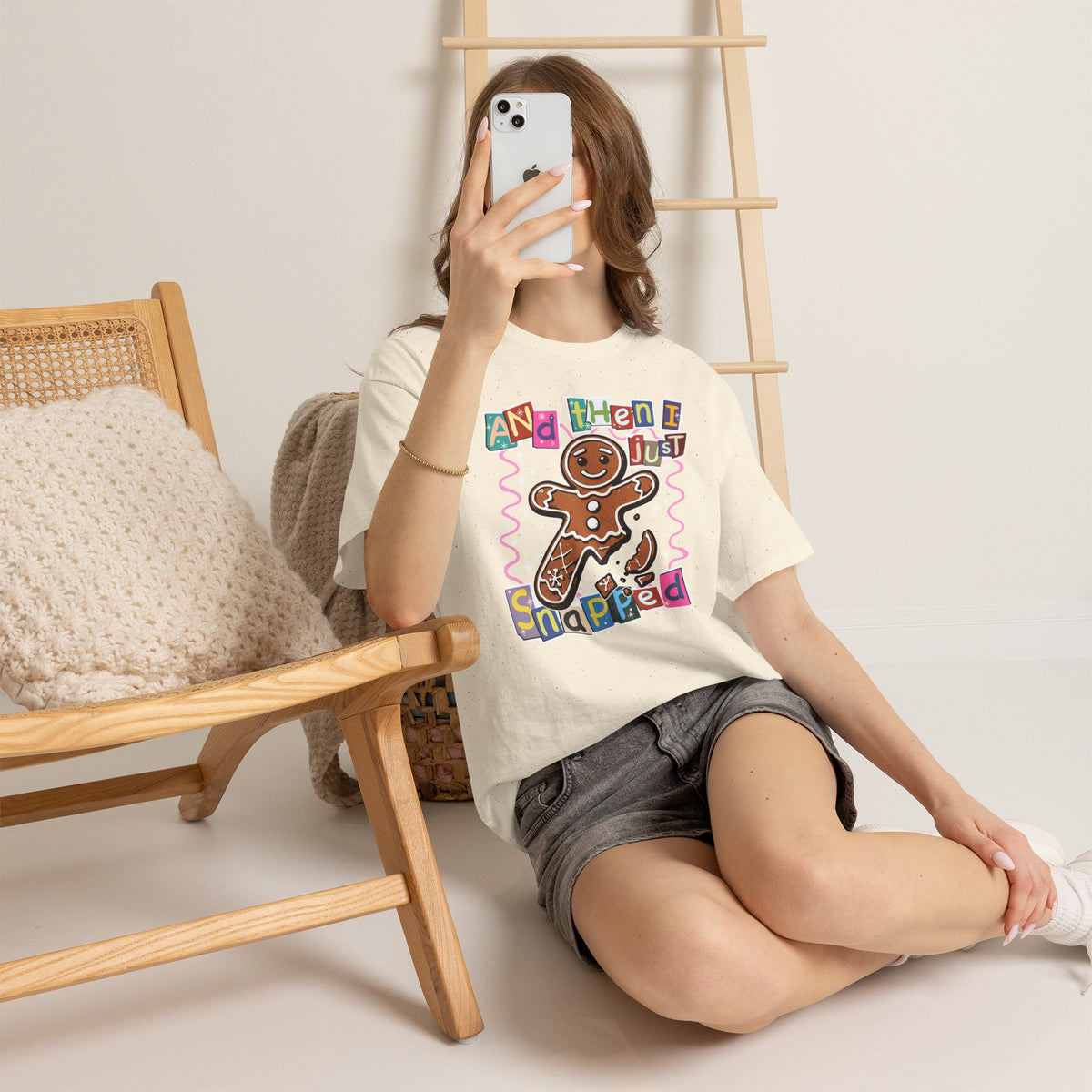 Gingerbread “And Then I Just Snapped” T-Shirt