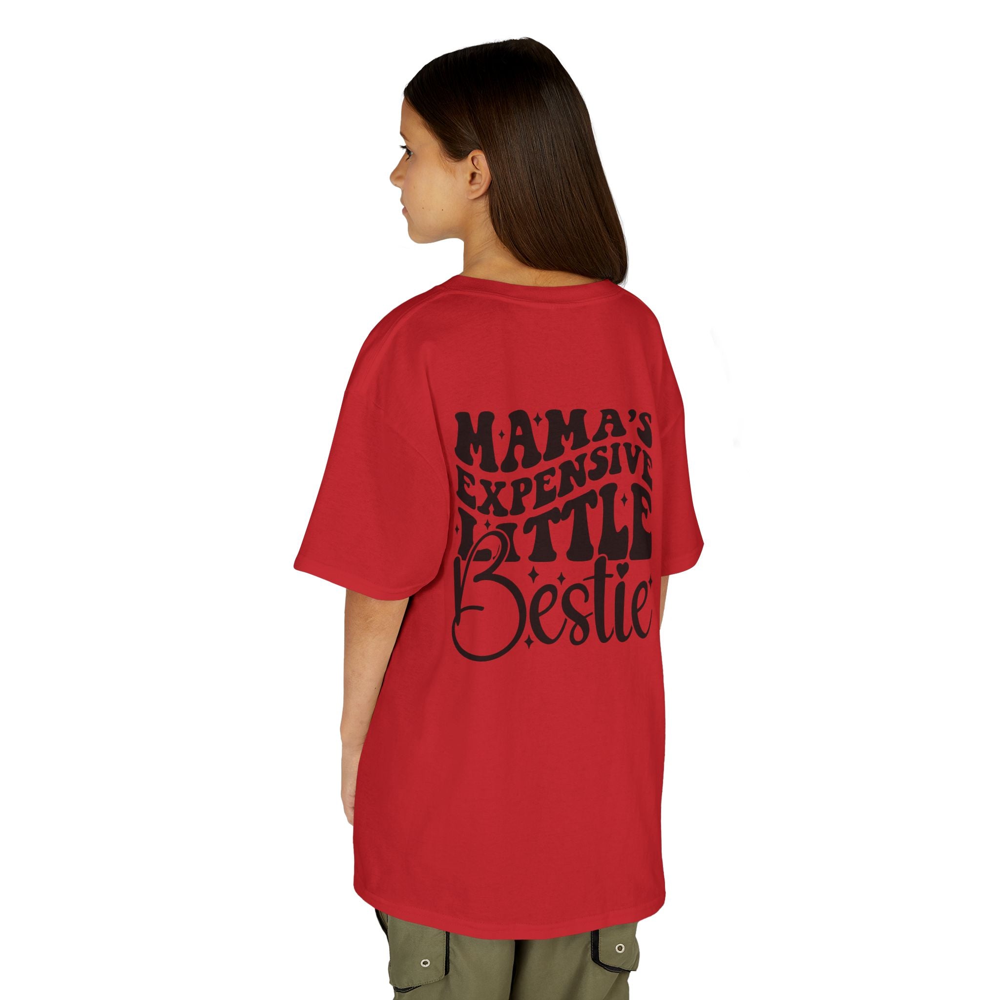 Kids Tee — "Mama’s Expensive Little Bestie" Graphic Shirt