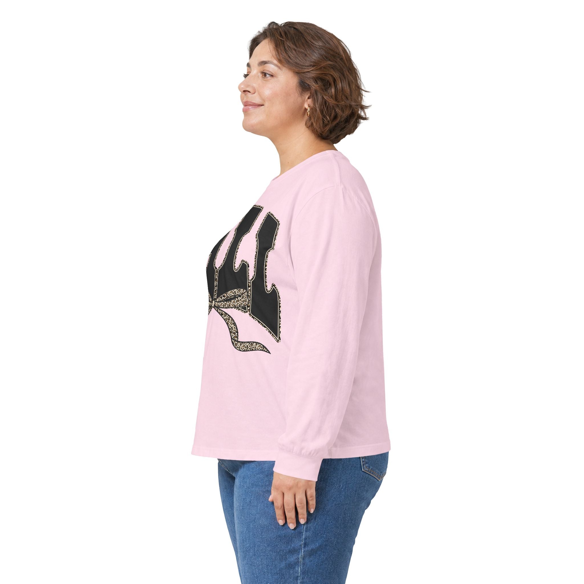 Fall Graphic Long Sleeve Tee — "FALL" Arch Design