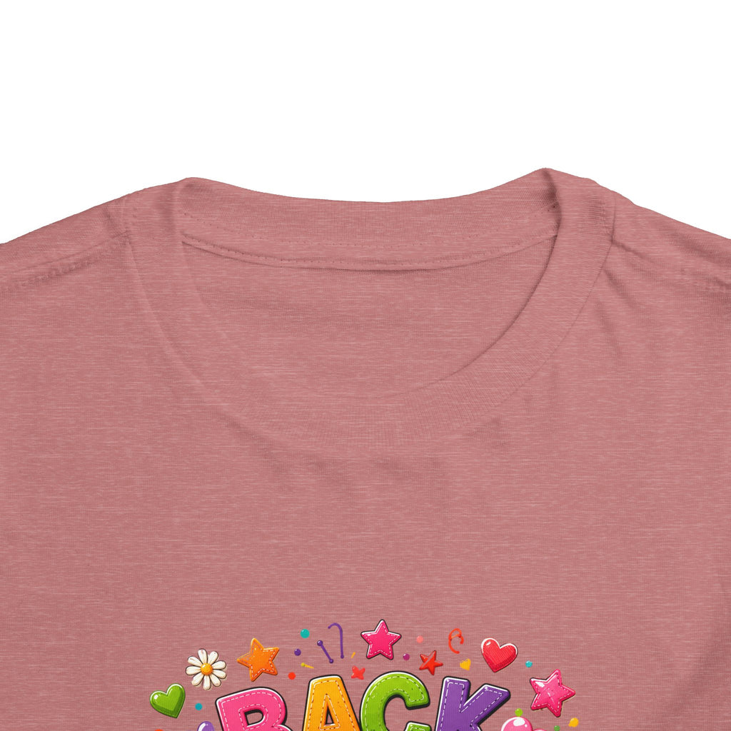 Back to School Toddler Tee – Cute Kawaii School Supplies Graphic