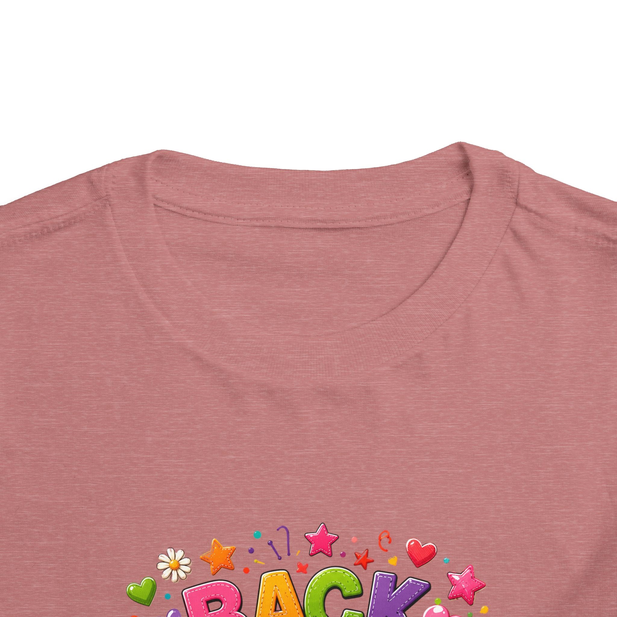 Back to School Toddler Tee – Cute Kawaii School Supplies Graphic