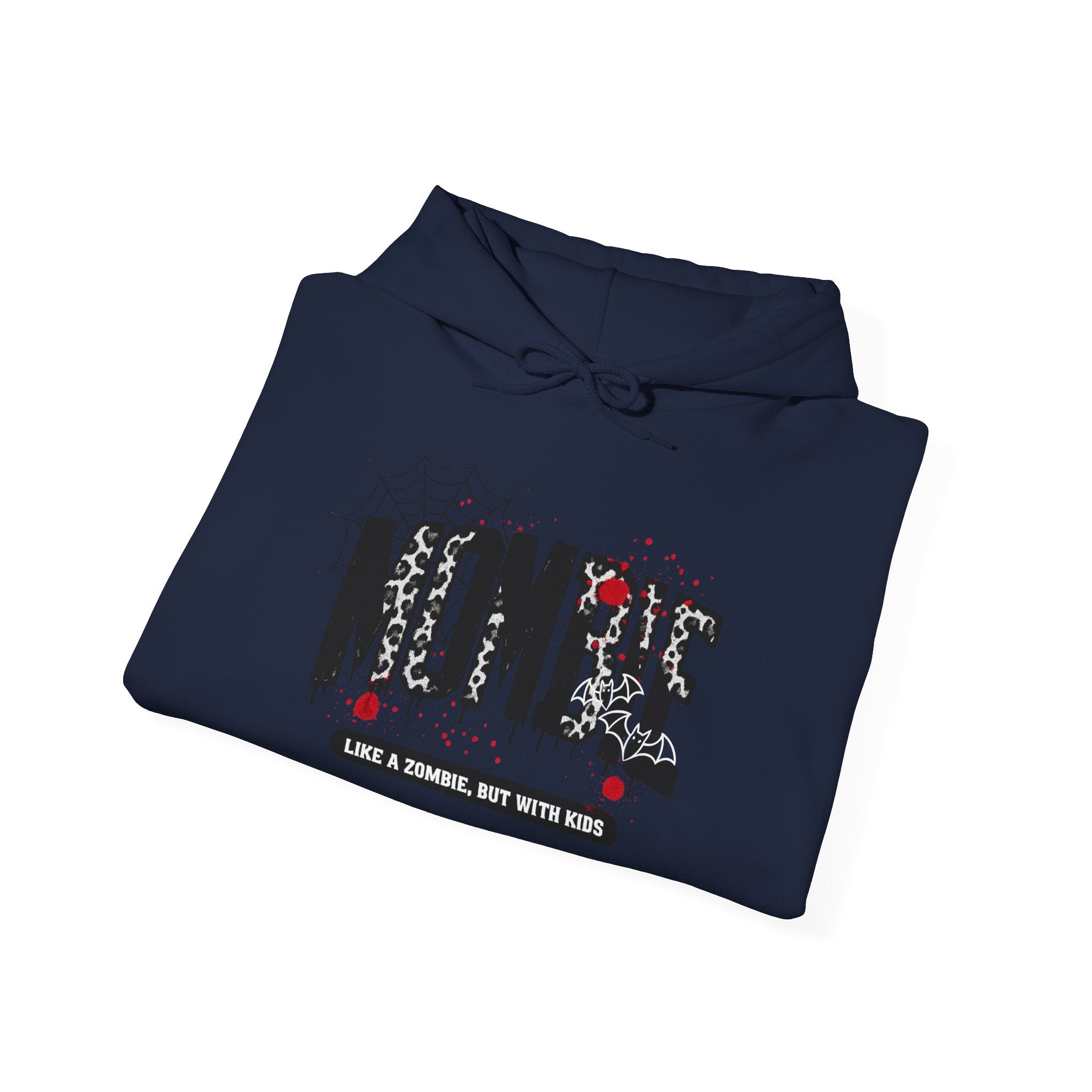 Hoodie - "Nombie" Funny Zombie Dad Hoodie (Like a Zombie, But With Kids)