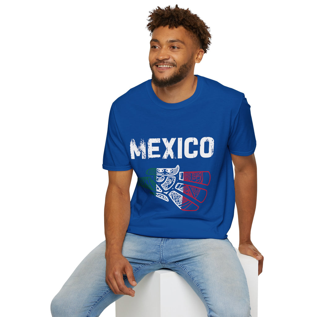 Mexico Flag Guitar T-Shirt — Mexican Pride Music Tee