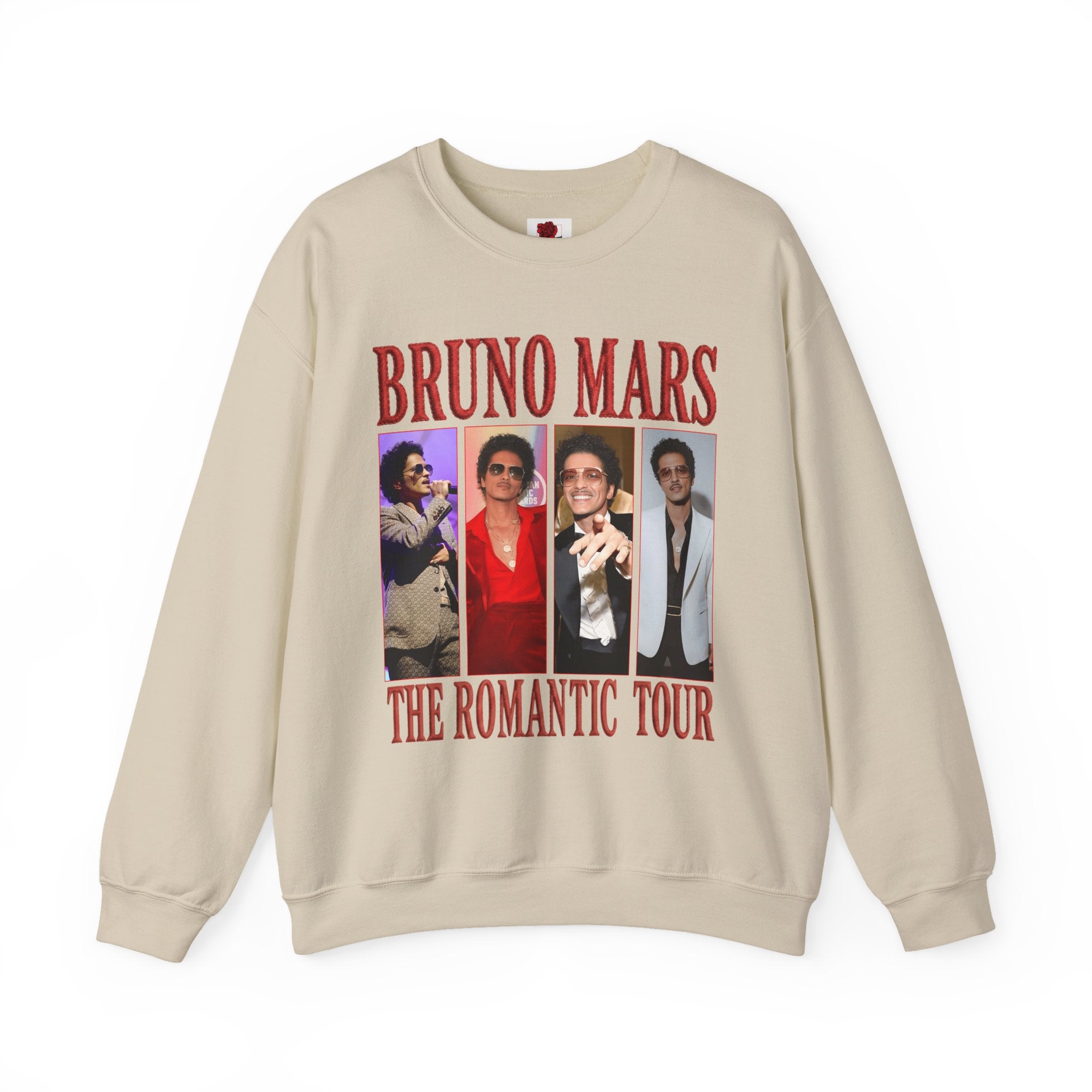 Tour Crewneck Sweatshirt — The Romantic Tour Graphic