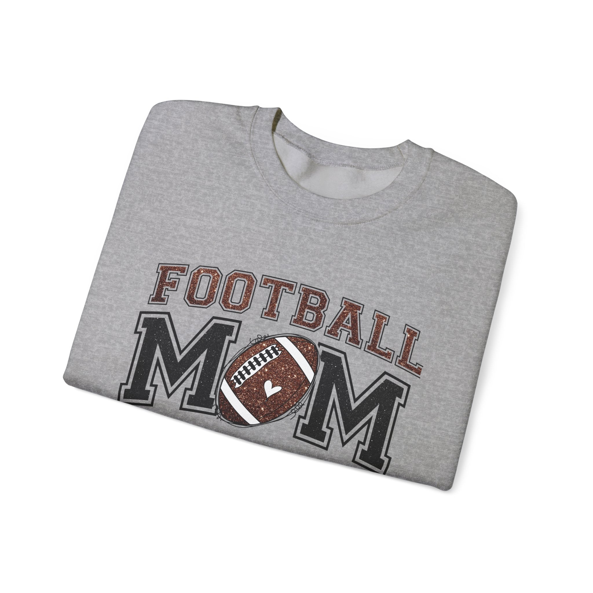 Football Mom Sweatshirt – “Like a Normal Mom But Louder & Prouder” Crewneck