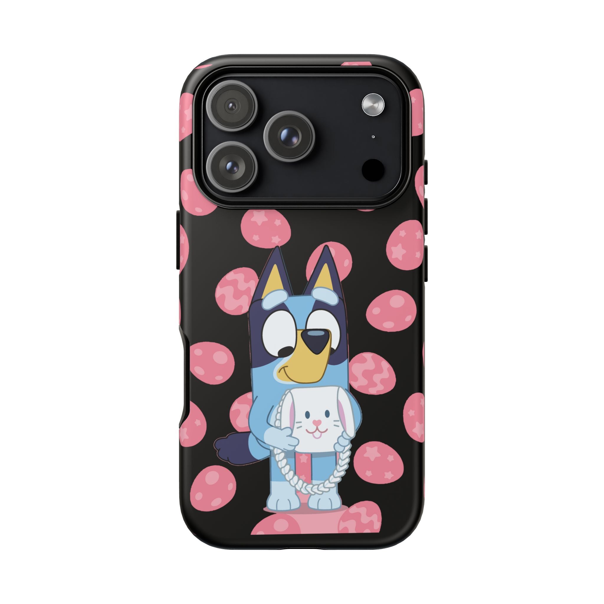 Bluey Holding Bunny phone case | Cute cartoon character phone case