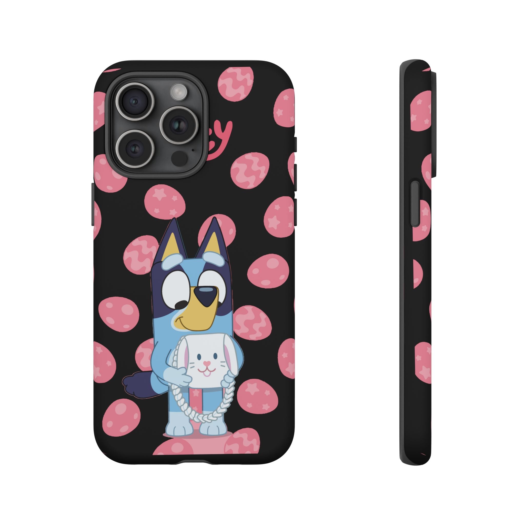 Bluey Holding Bunny phone case | Cute cartoon character phone case