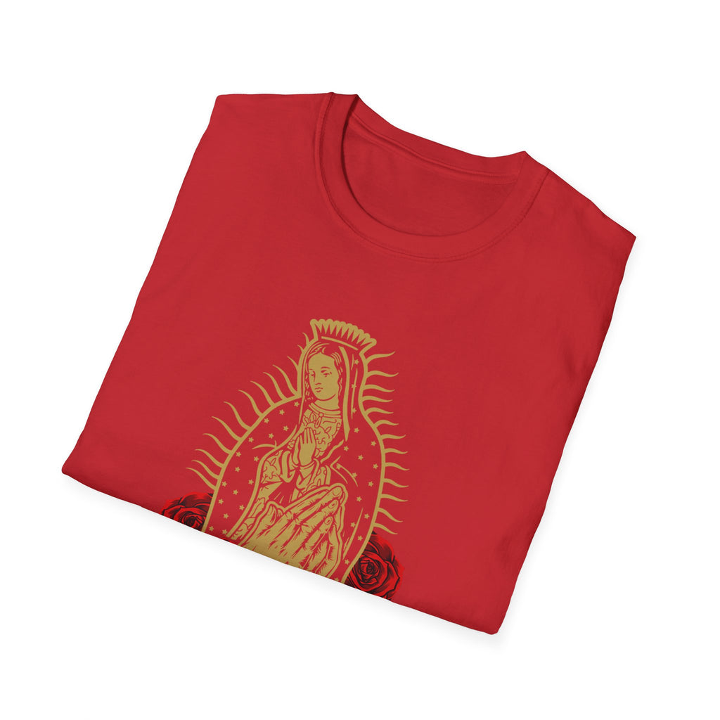 Our Lady of Guadalupe T-Shirt | Virgin Mary illustration, roses