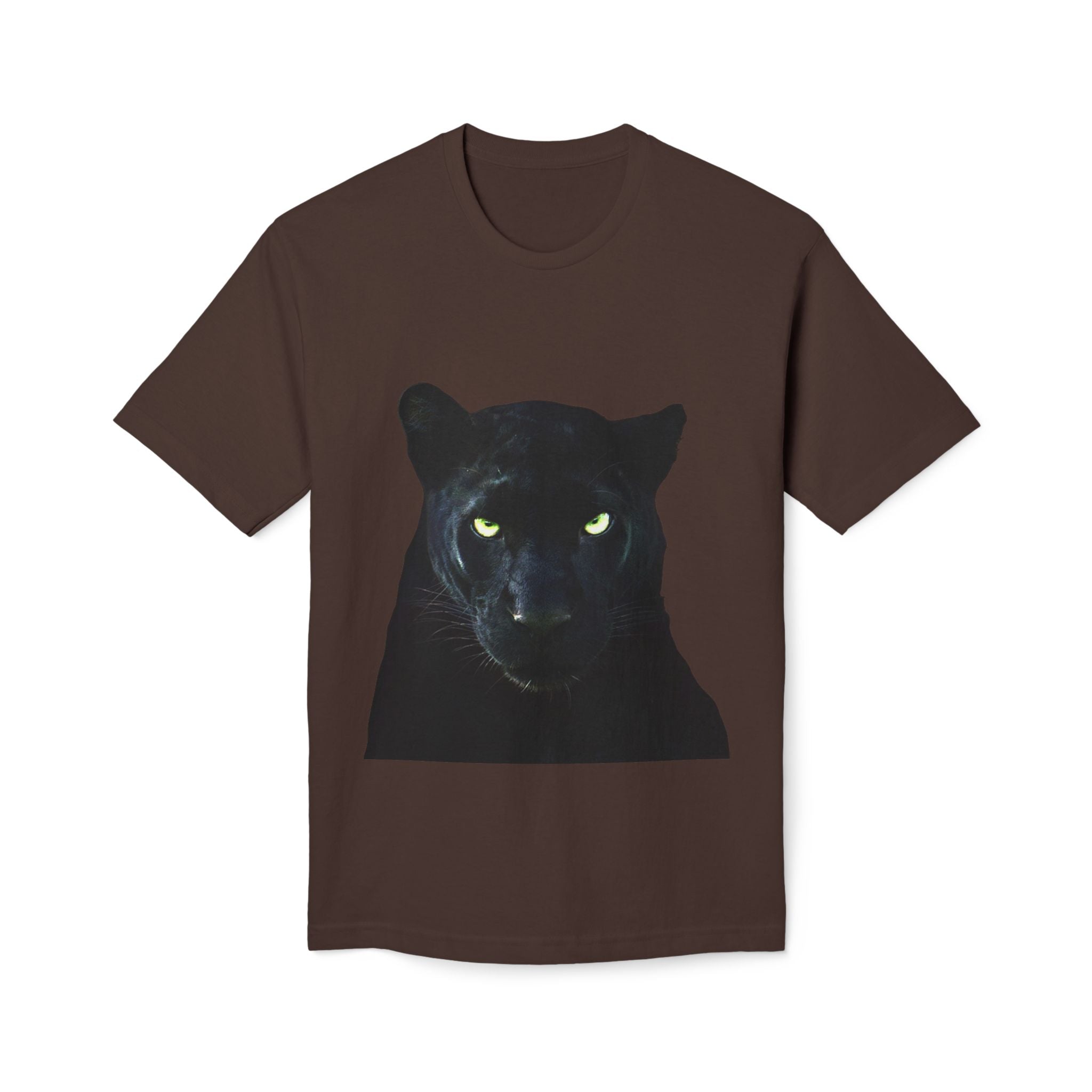 Black Panther Portrait T-Shirt — Bold Cat Graphic Tee
