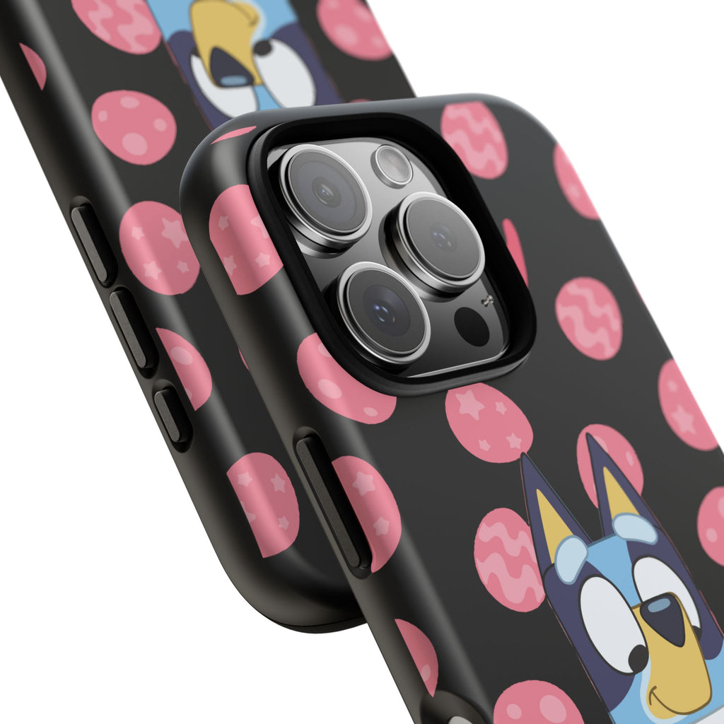 Bluey Holding Bunny phone case | Cute cartoon character phone case