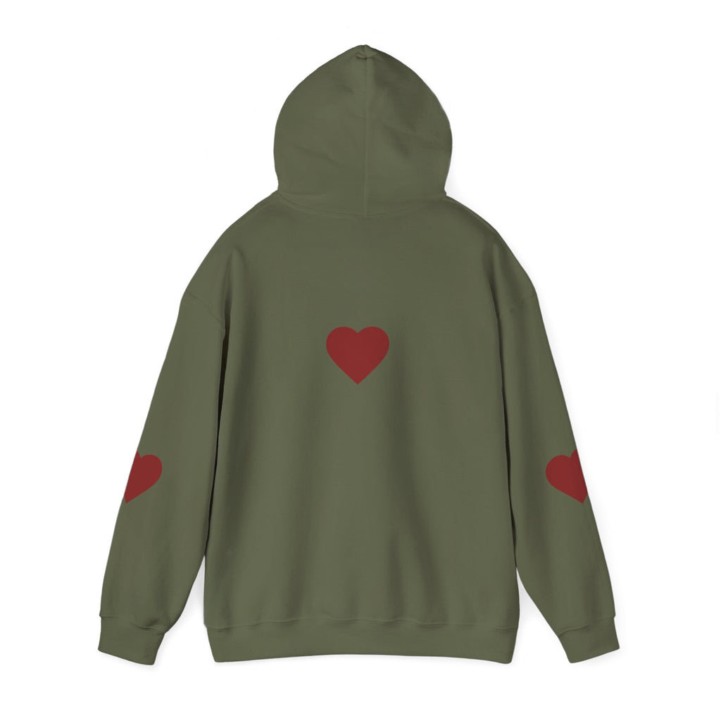 Snoopy Valentine Heart Hoodie | Cute Chocolate Cupcake Love Design