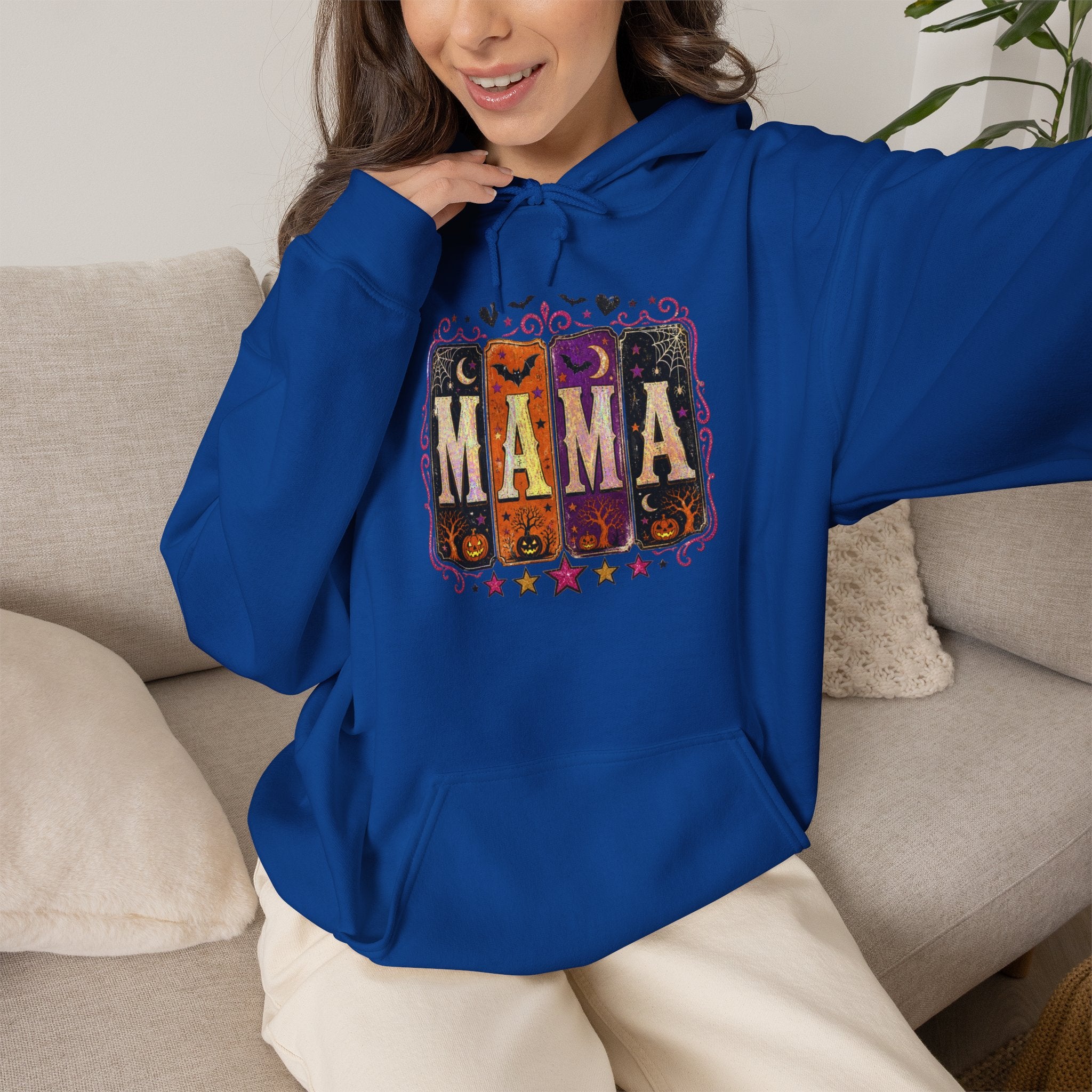 Mama Retro Hoodie — Vintage Letterpress Mother’s Day Sweatshirt