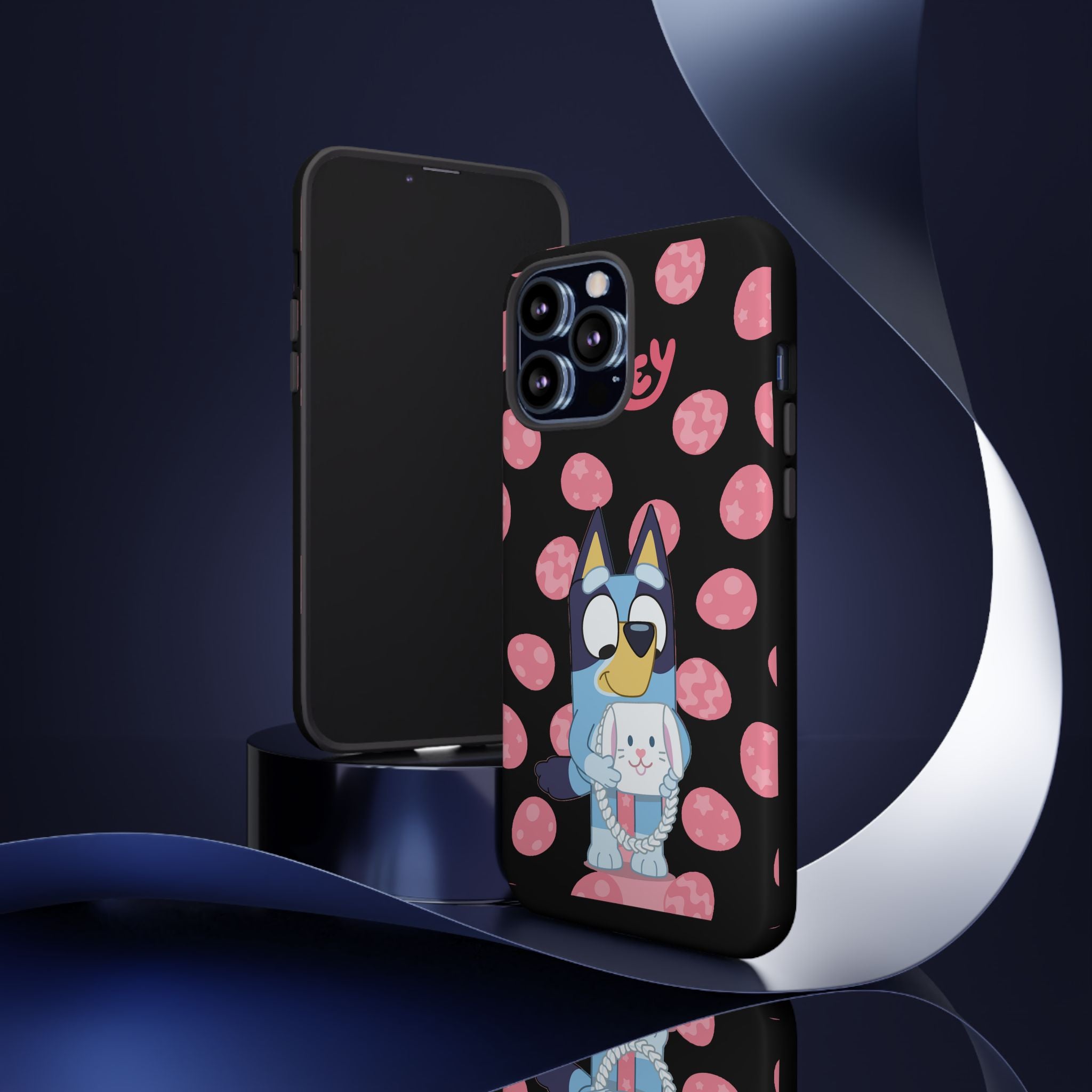 Bluey Holding Bunny phone case | Cute cartoon character phone case