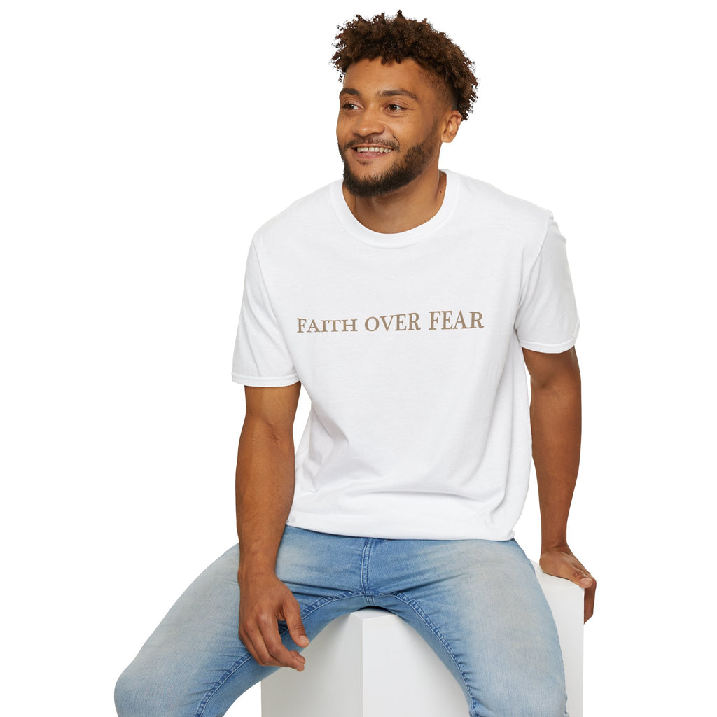 Faith Over Fear T-Shirt — Inspirational Christian Tee