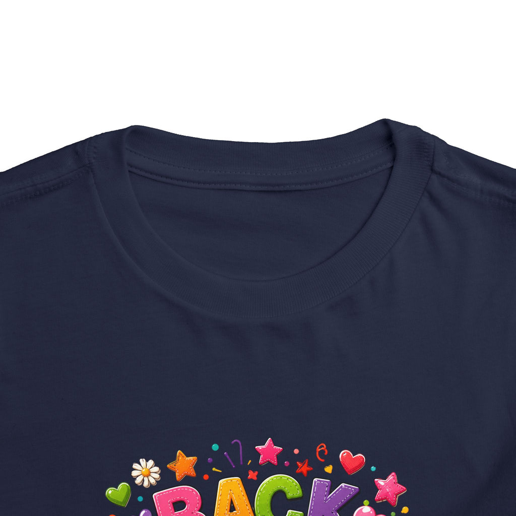 Back to School Toddler Tee – Cute Kawaii School Supplies Graphic