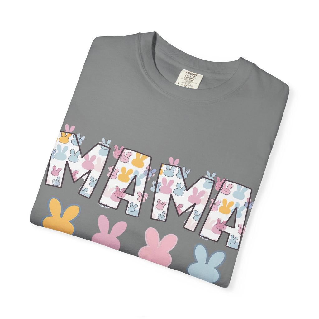 Mama Floral Peep Tee — Easter Bunny Pastel Mother's Day T-Shirt