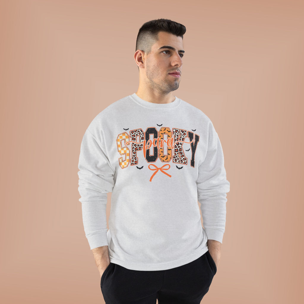 Spooky Leopard Halloween Crewneck Sweatshirt