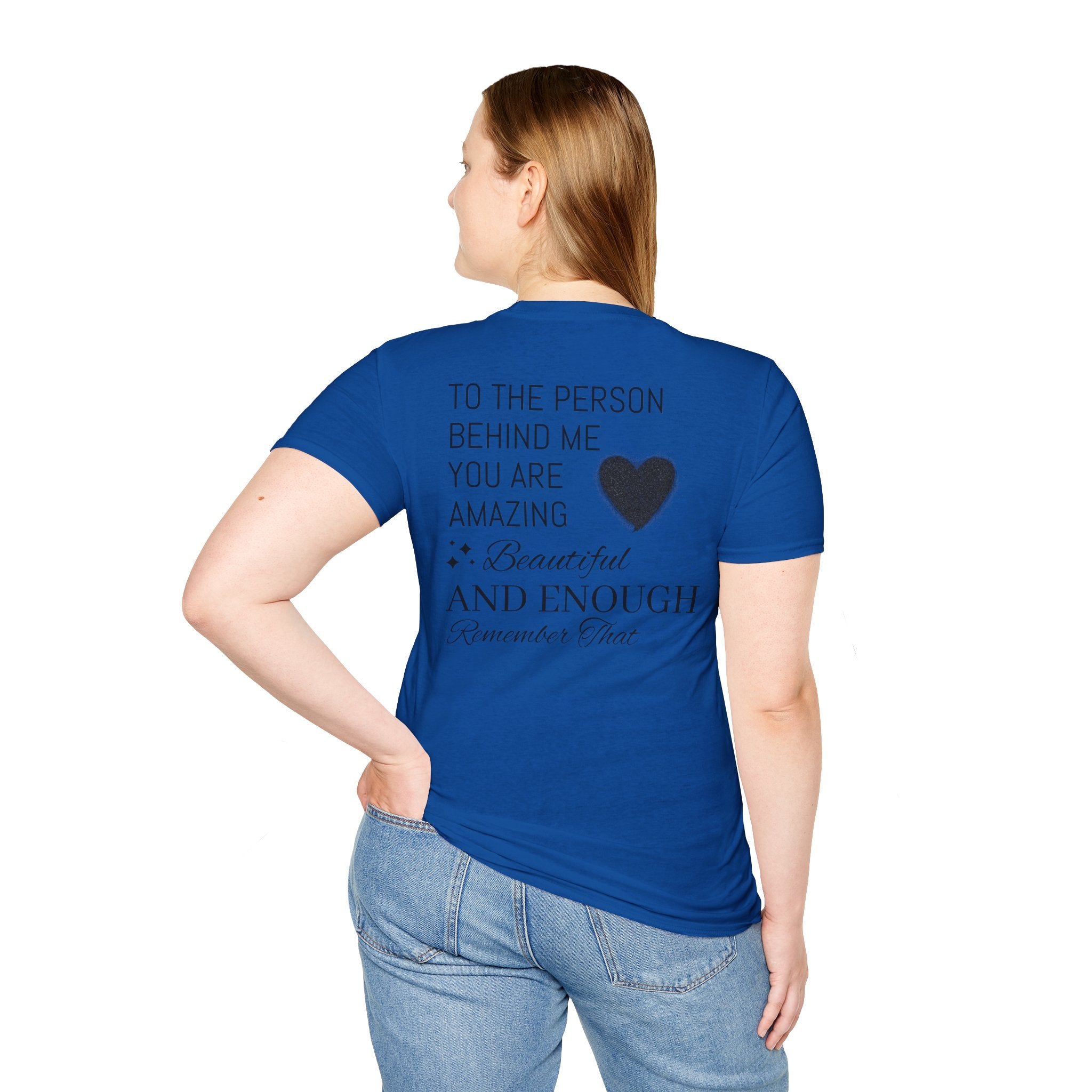 You Matter T-Shirt — Minimal Script Heart Inspirational Tee