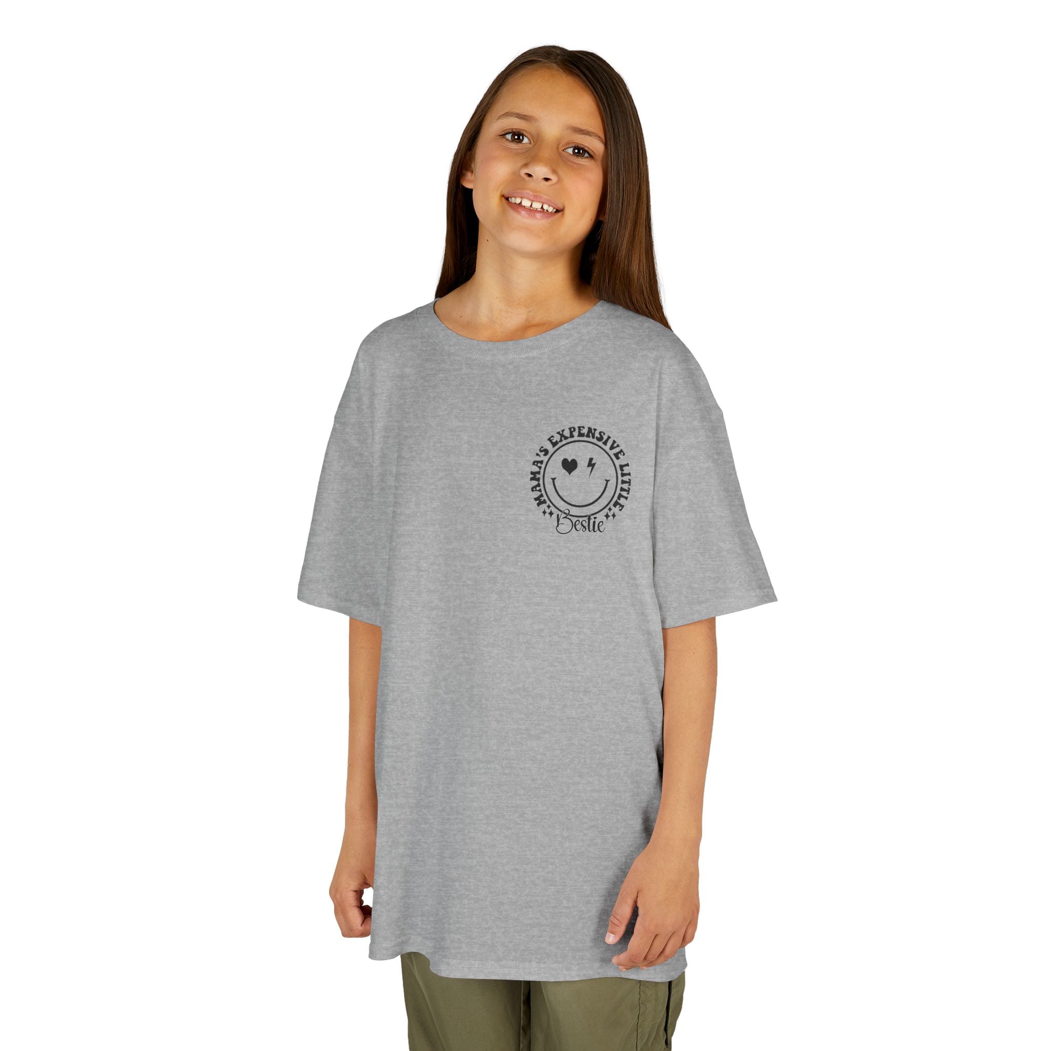 Kids Tee — "Mama’s Expensive Little Bestie" Graphic Shirt