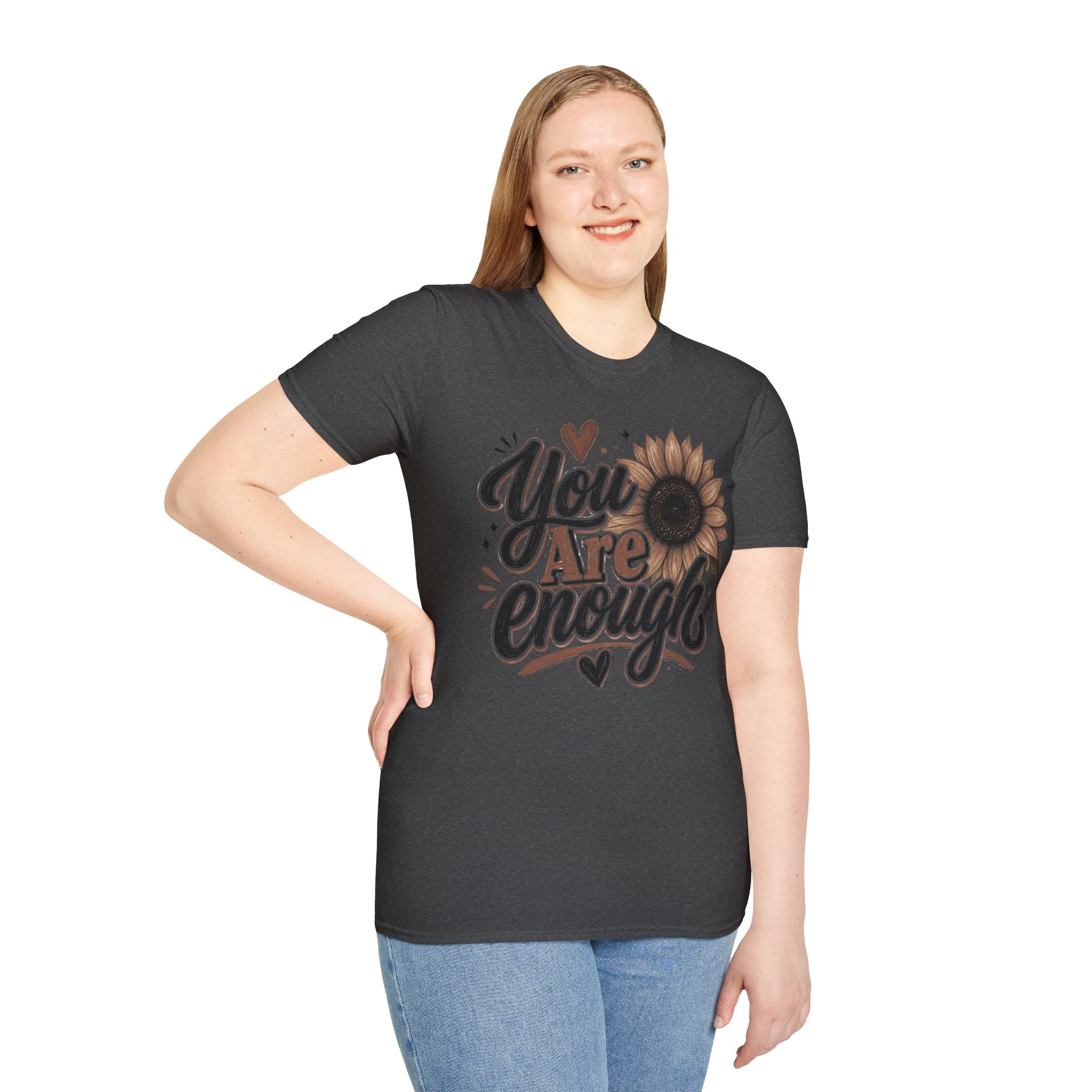 You Are Enough Sunflower T-Shirt