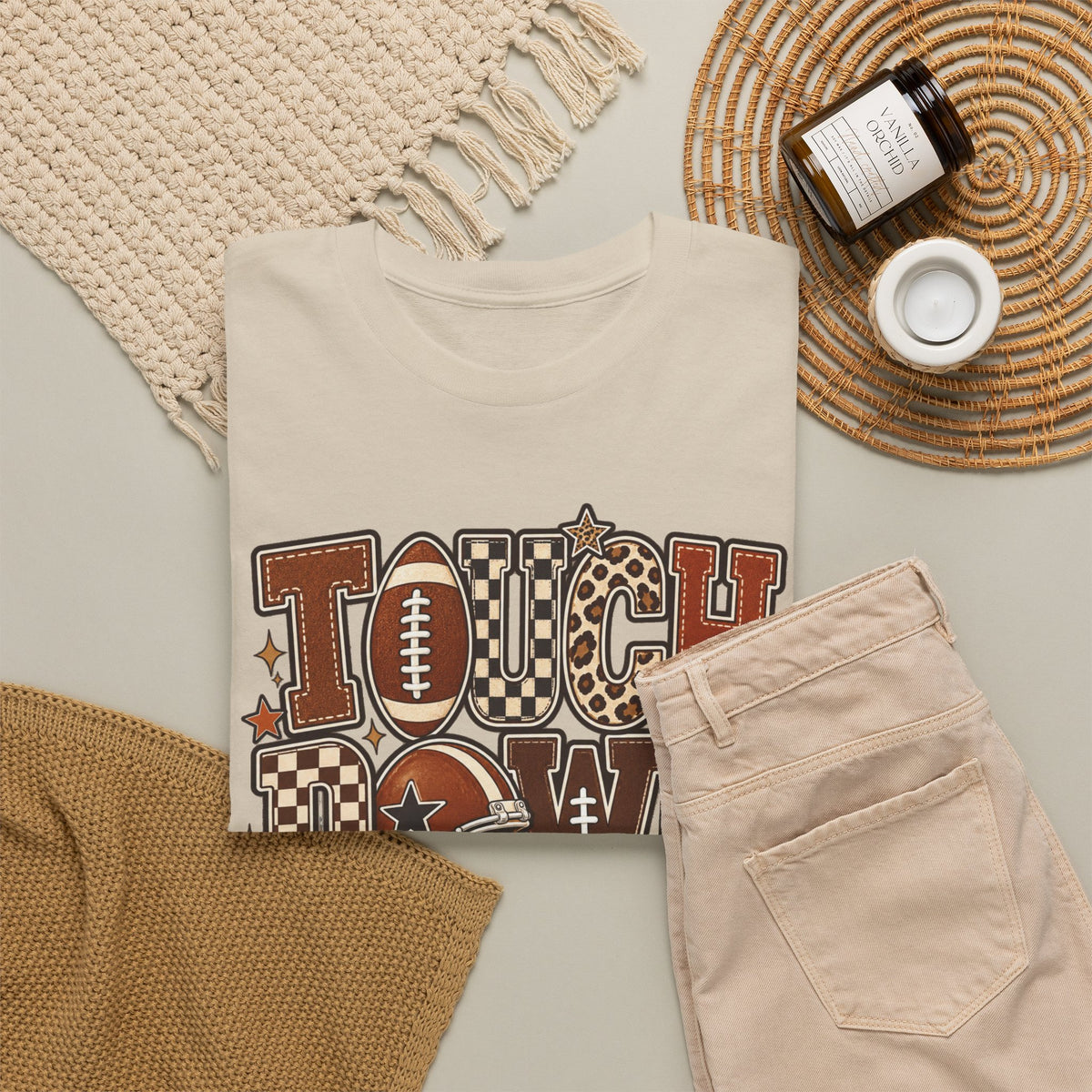 Tough Down Season Football T-Shirt