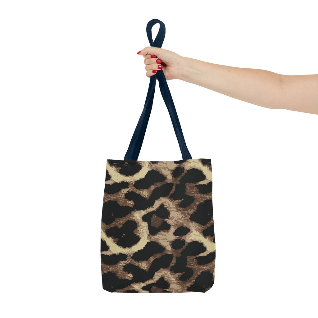Leopard Print Tote Bag - All-Over-Print Fashion Shopper