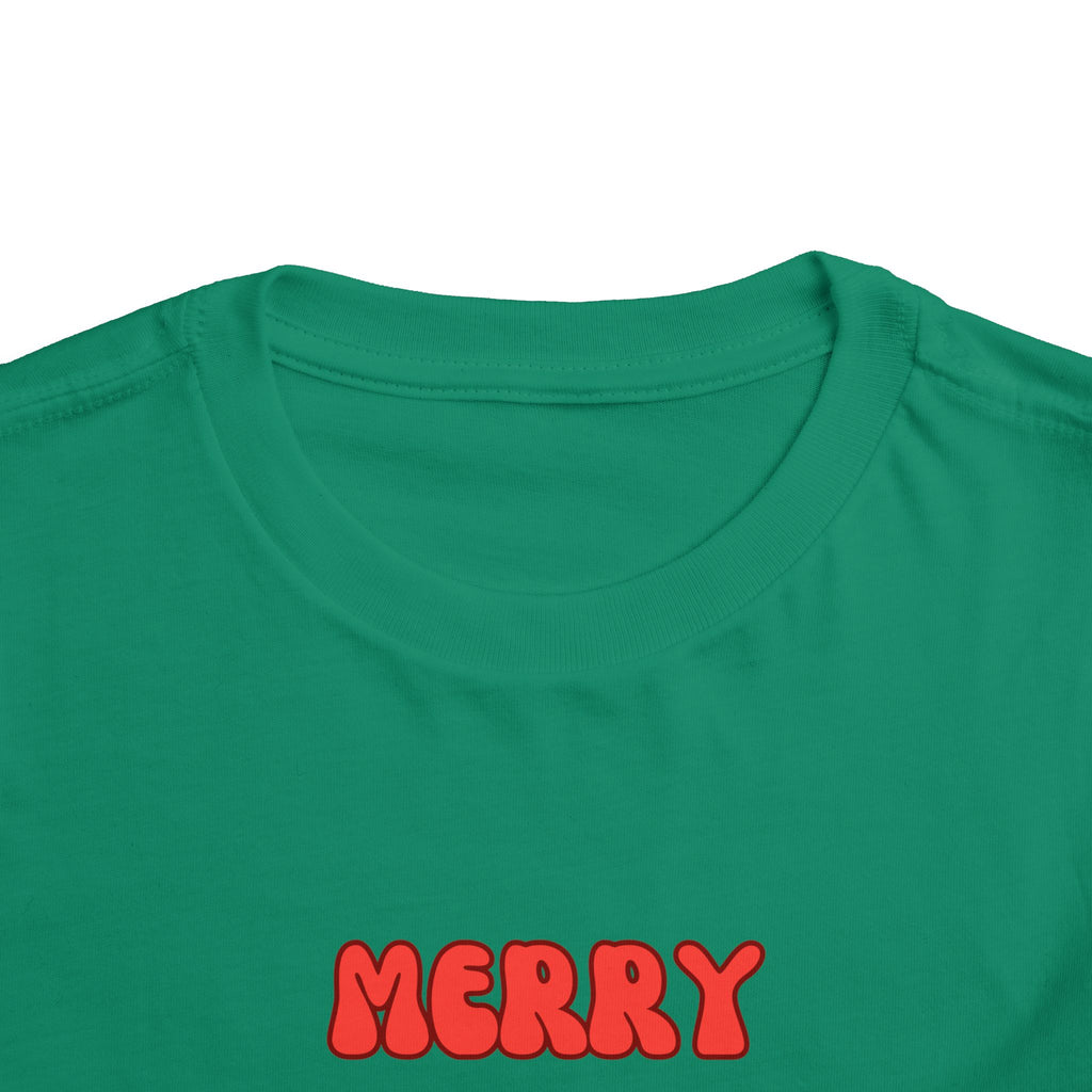 Merry Christmas Penguin Toddler Tee