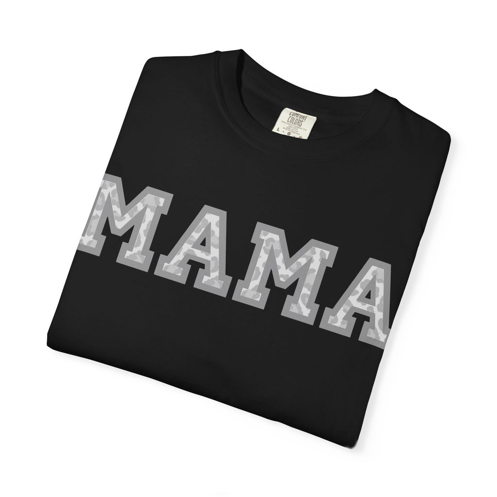 Mama Graphic T-Shirt Vintage Varsity Mom Tee for Mother's Day & Everyday