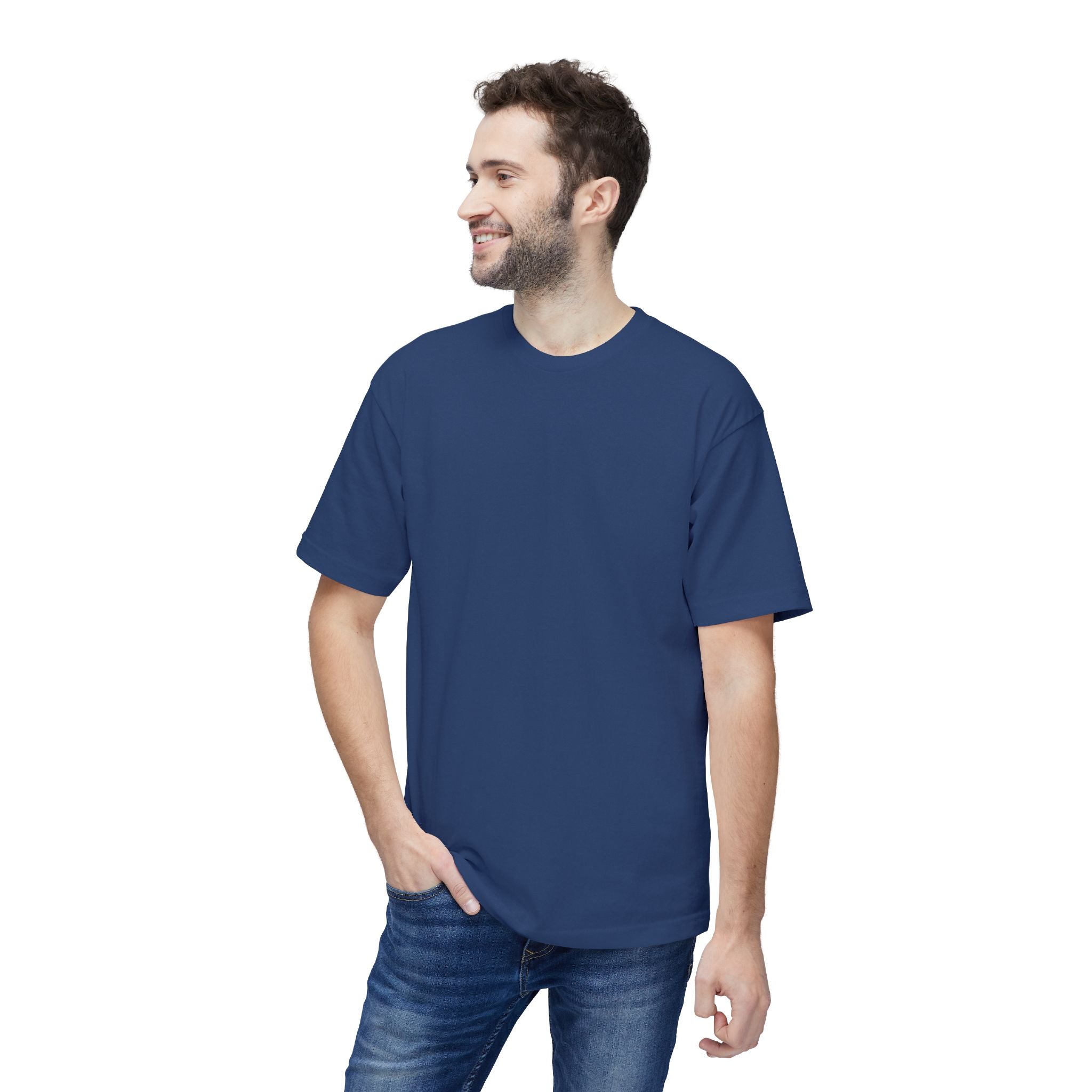 Crown Graphic T-Shirt — Grunge Black Paint Crown Back Print