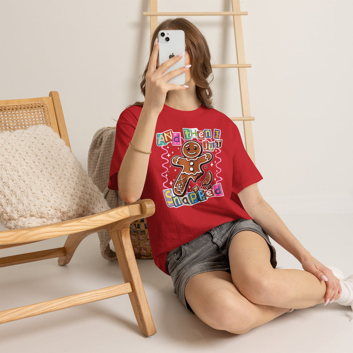 Gingerbread “And Then I Just Snapped” T-Shirt
