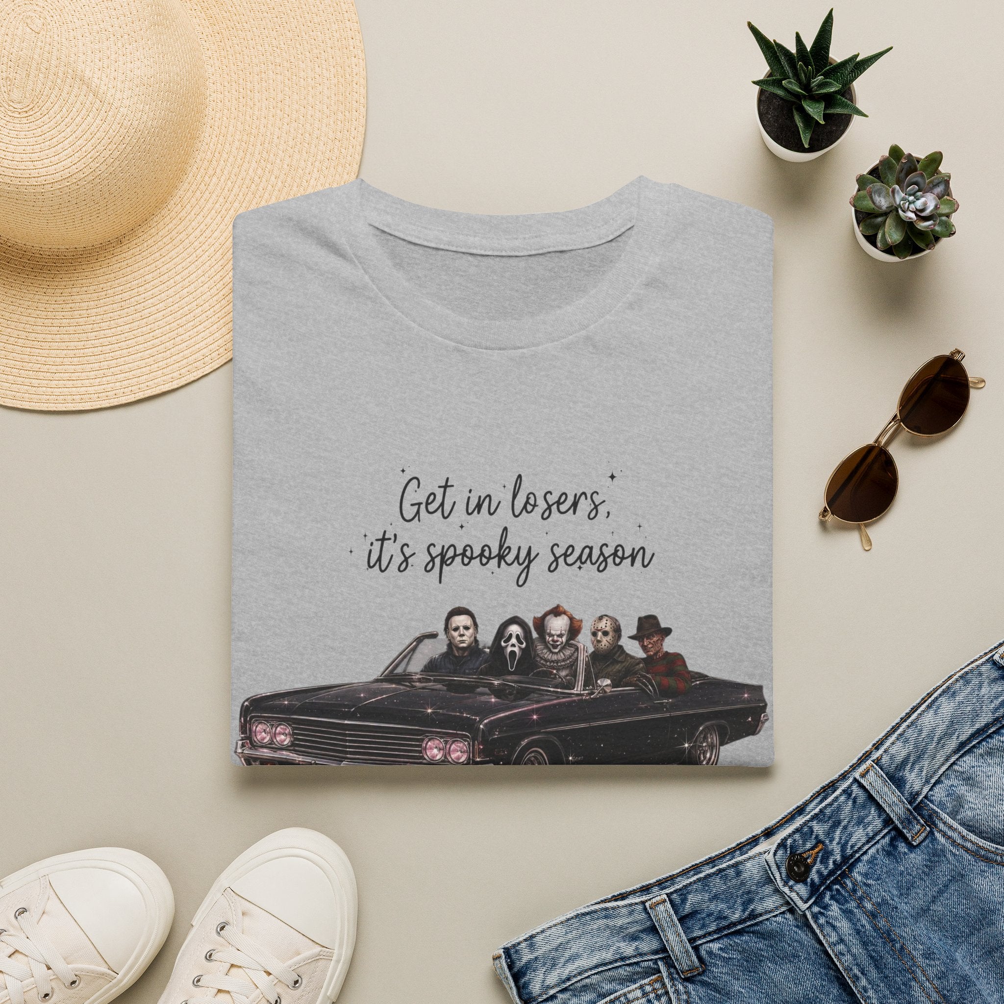 Spooky Season Tee — 'Get in Losers, It's Spooky Season' Halloween T-Shirt