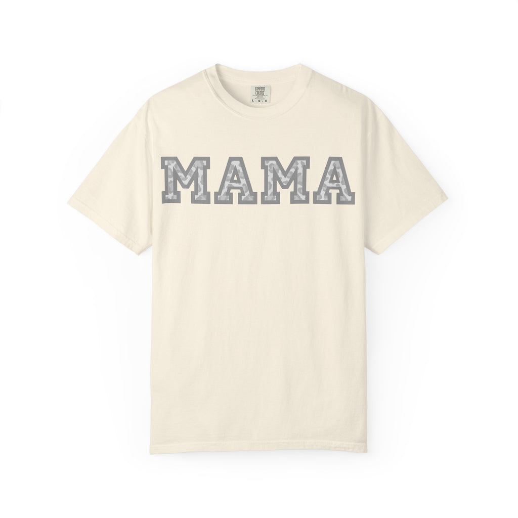 Mama Graphic T-Shirt Vintage Varsity Mom Tee for Mother's Day & Everyday