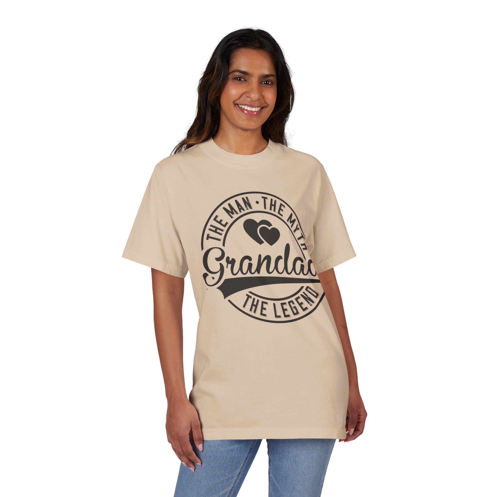 Granddad T-Shirt — "The Man • The Myth • The Legend" Grandad Gift Tee