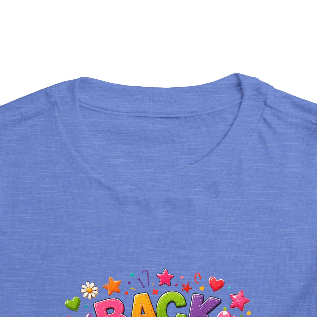 Back to School Toddler Tee – Cute Kawaii School Supplies Graphic